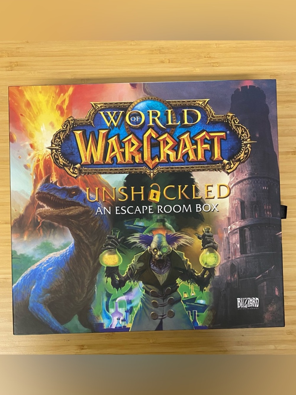 World of Warcraft: Unshackled Escape Room Box - Blue/Green Artwork